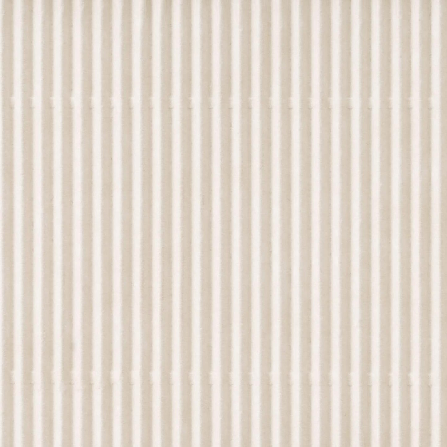 LA JOLIE MUSE Storage Basket Set of 3 with Leather Lids Fluted Cardboard - Light Grey