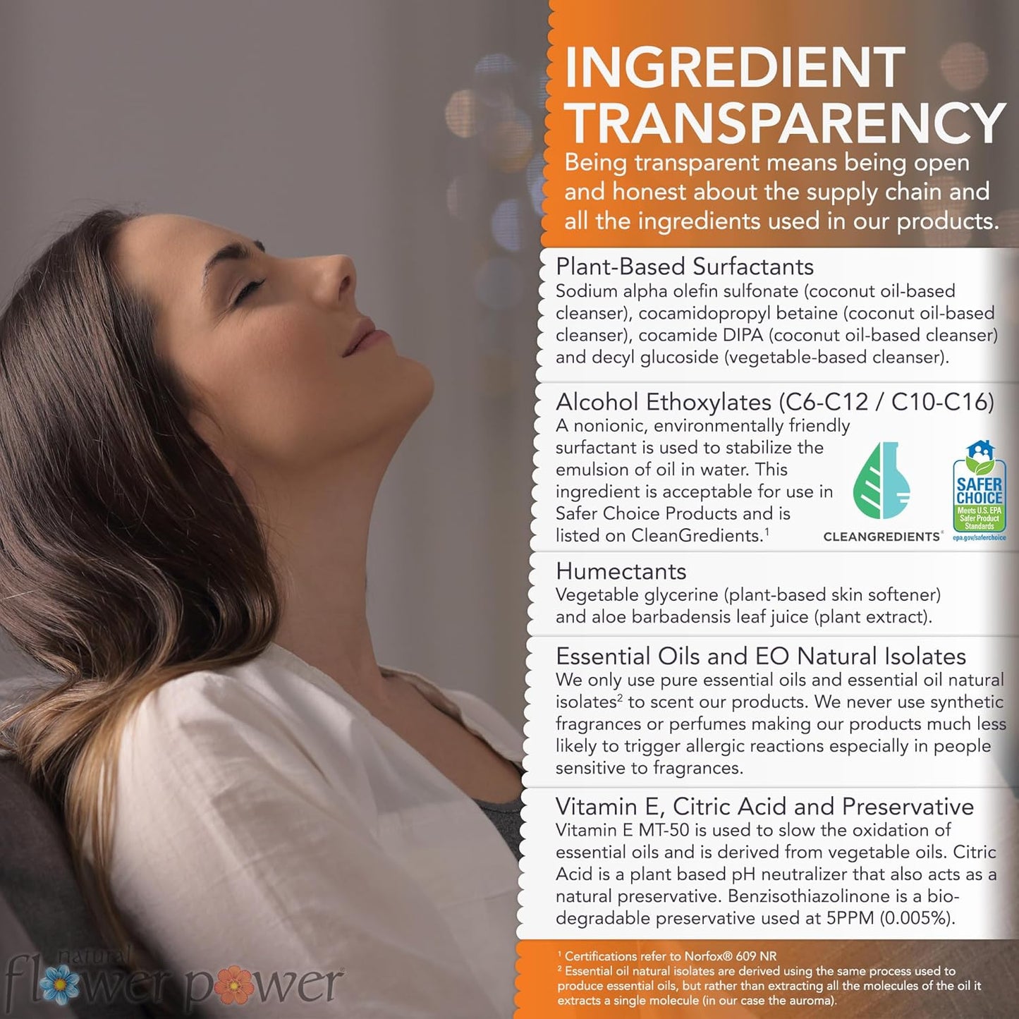 Liquid Dish Soap – Citrus & Spice – Plant-Based & Scented w/ Pure Essential Oils – Natural Liquid Dishwashing Detergent – Sulfate-Free Kitchen Soap – Vegan (16 Fl Oz 3 Pack)