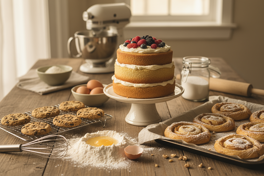Baking Basics: A Step-by-Step Guide to Perfect Cakes, Cookies & Pastries
