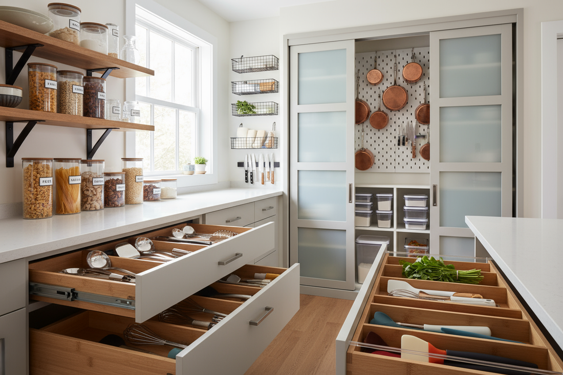 How to Organize Your Kitchen Like a Pro: Storage Tips & Space-Saving Hacks