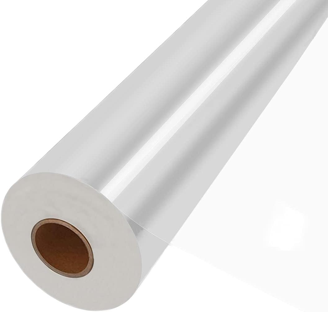 JOYIT 220 ft Cellophane Wrap Roll (31.5 in x 220 ft) - 3 Mil Thicken, Clear Bags, Wrapping Paper for Flower Gift Baskets (31.5" fold into 16")