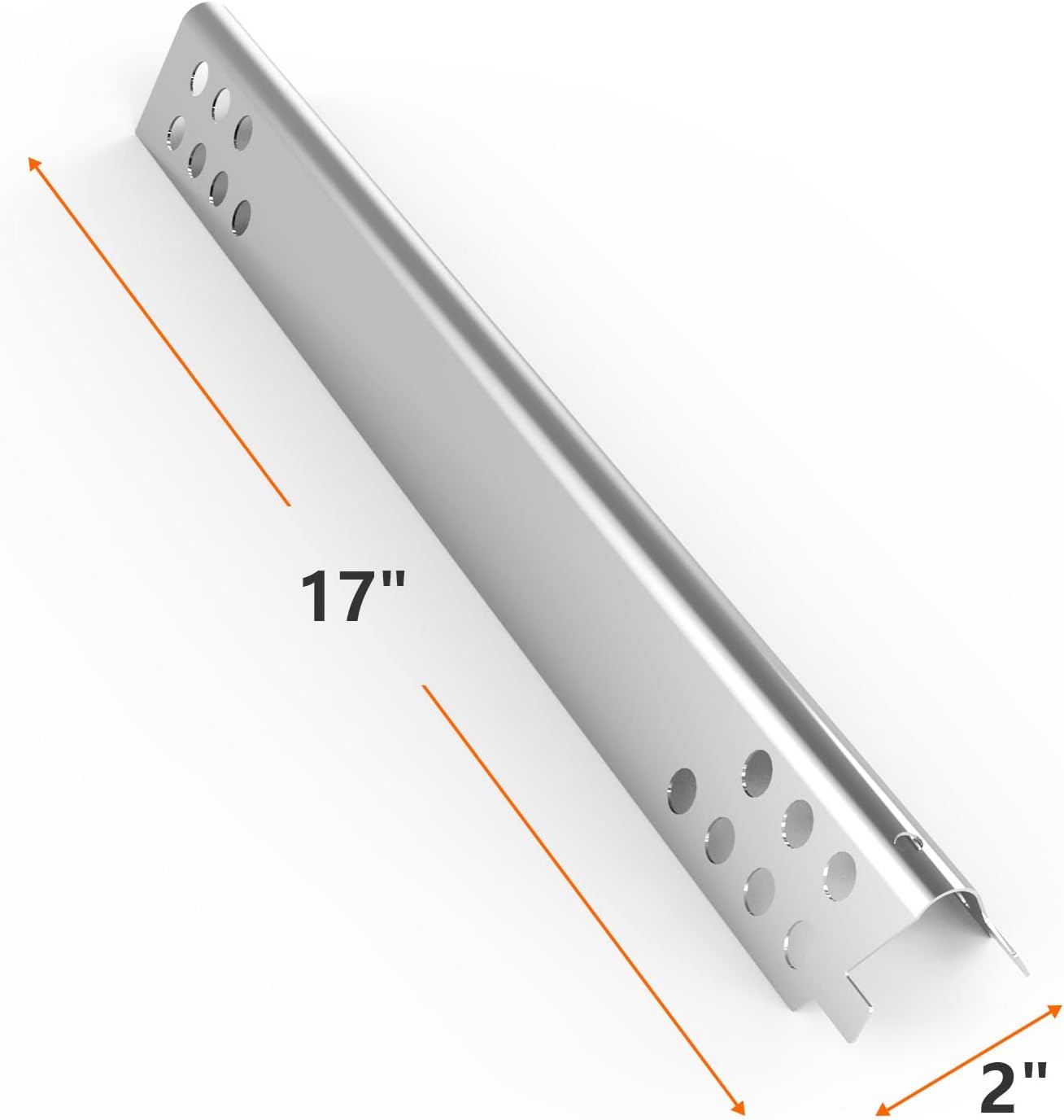 Cast Iron Grill Grates and Stainless Steel Grill Part Kit for Charbroil Performance 6 Burner Grills 463276517 463238218 463276617 463238218, Heat Plates, Burners, Adjustable Crossover Tube, Ignition