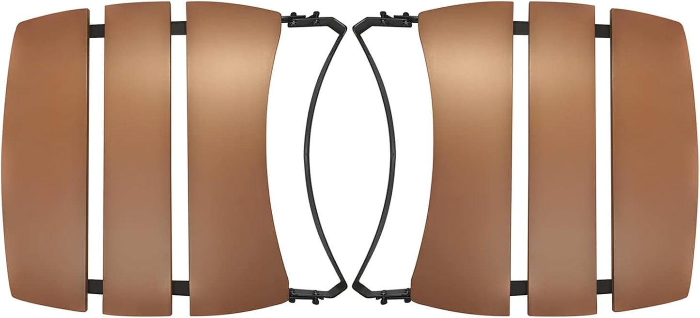 Side Shelves Big Green Egg Accessories, Composite 3 Slat Egg Mates for Large Big Green Egg with Folding Side Shelves Replacement Parts Grill & Smoker Accessories