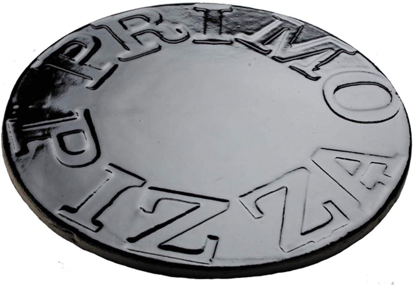 Primo 340 Porcelain Glazed Pizza Baking Stone for Primo Oval Junior Grill