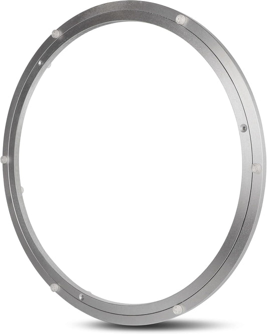 20 Inch Lazy Susan Bearing Heavy-Duty Aluminium Alloy Turntable Bearing, Mute Turntable Ball Bearing, Lazy Susan Rotating Turntable Bearing for Dining and DIY Dotating Furniture(Capacity up to 440lb)