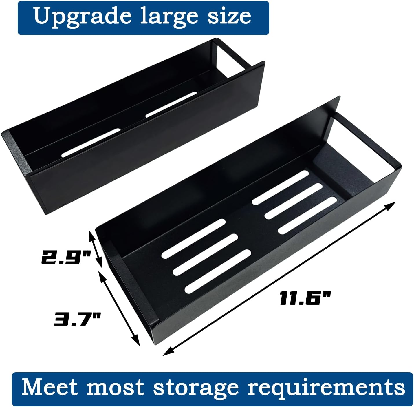 2pcs Magnetic Spray Can Holder Aerosol Can Organizer Tool Box Storage Rack for Garage Home Workspace
