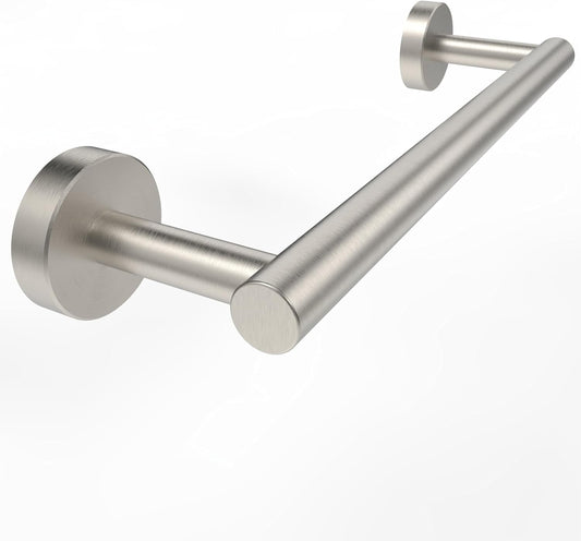 12 Inches Brushed Towel Bar for Bathroom Kitchen Hand Towel Holder Dish Cloths Hanger SUS304 Stainless Steel RUSTPROOF Wall Mount (Brushed Grey 12-inch)