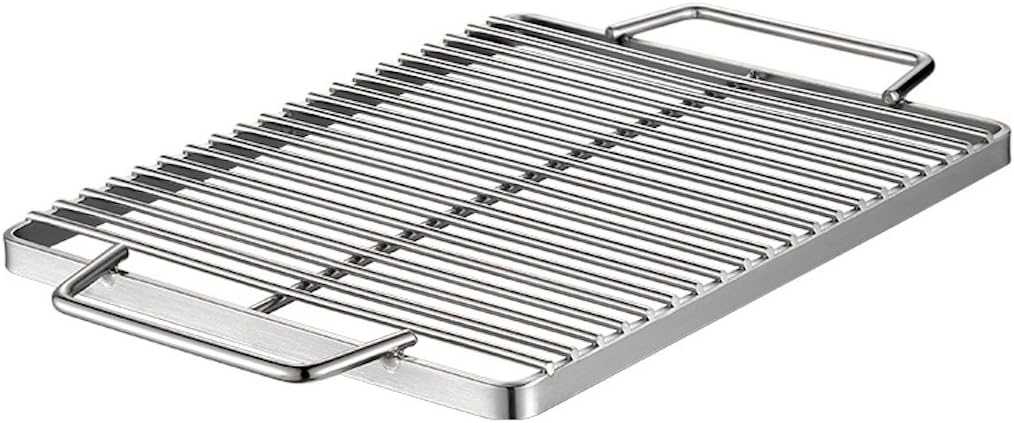 camping moon 304 Stainless Steel 9.6'' x 6.8'' Cooking Grill Grate Cooking Grid Cooking Grate B5-W