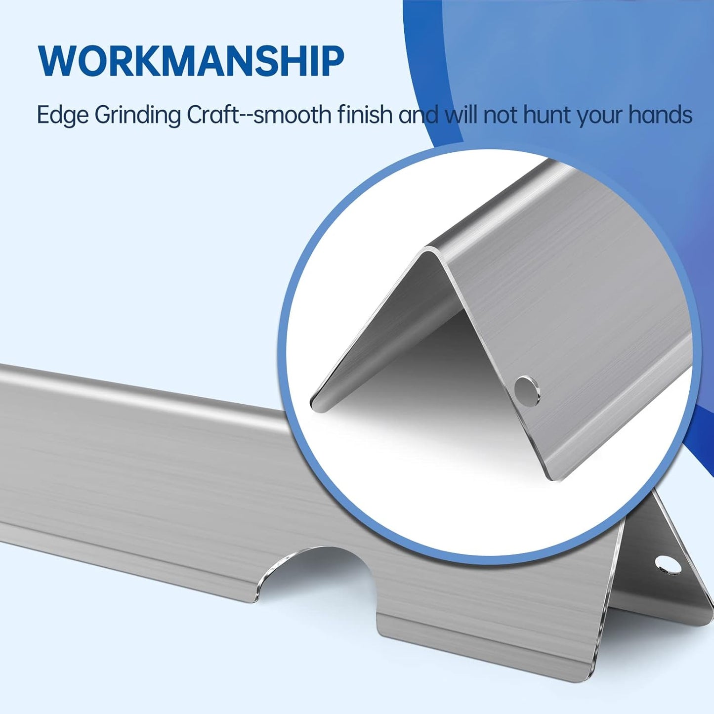 Stainless Steel Grill Flavorizer Bar BBQ Gas Grill Replacement Parts for Weber Genesis II 300 Series Genesis II E-310 E-315 E-330 E-335 S-310 S-335 Gas Grill