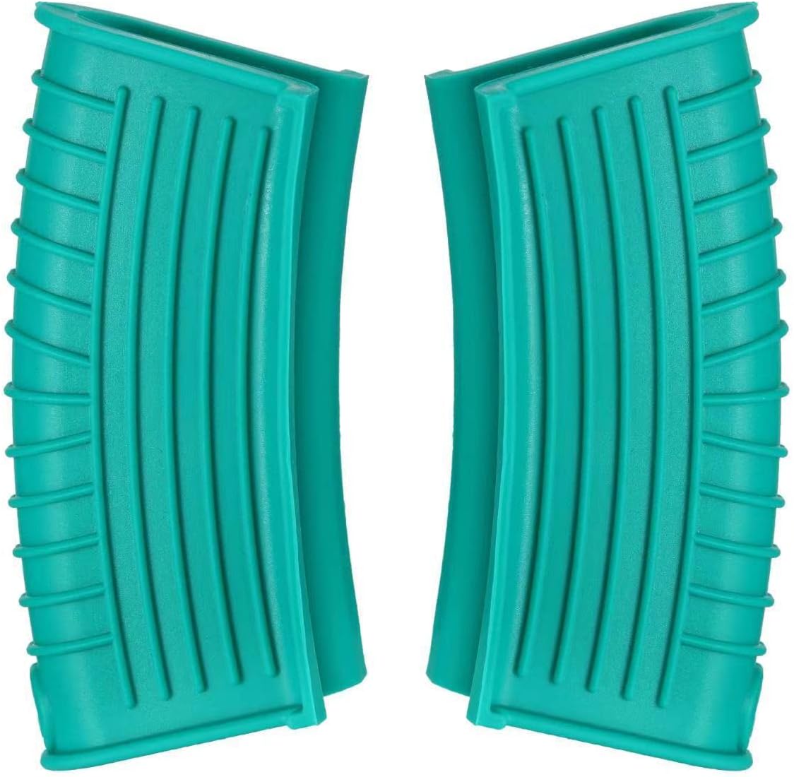 4 Pieces Silicone Hot Tool Holder Heat Resistant Potholder Cookware Handle Non Slip Rubber Pot Holders Handles Grip Covers for Cast Iron Skillet Silicone Cooking Kitchen Suits (Green)