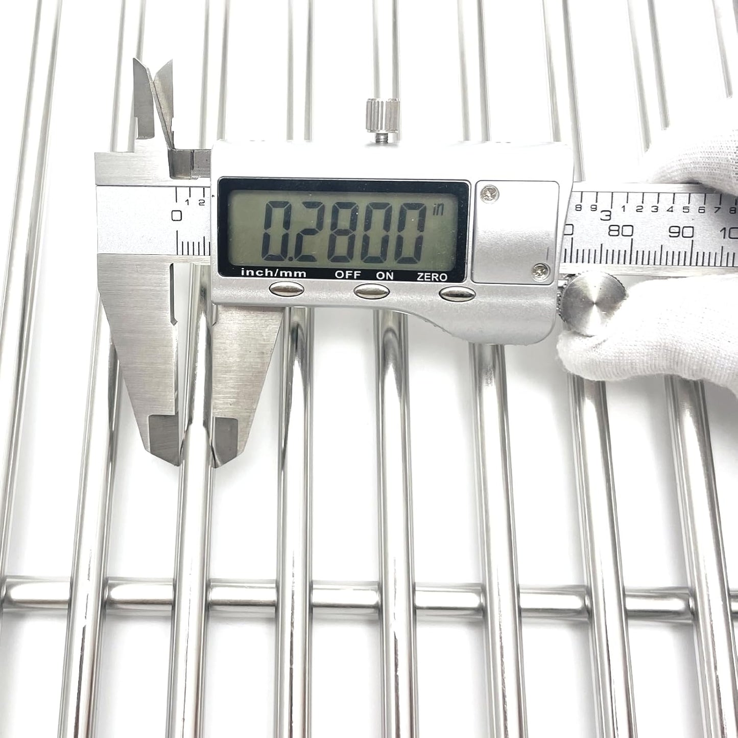 S921 Stainless Steel Grid grates Replacement for Viking VGBQ 30 in T Series, VGBQ 41 in T Series, VGBQ 53 in T Series Viking Grill Grate VGBQ300T,VGBQ0302T Gas Grill 23-1/4"