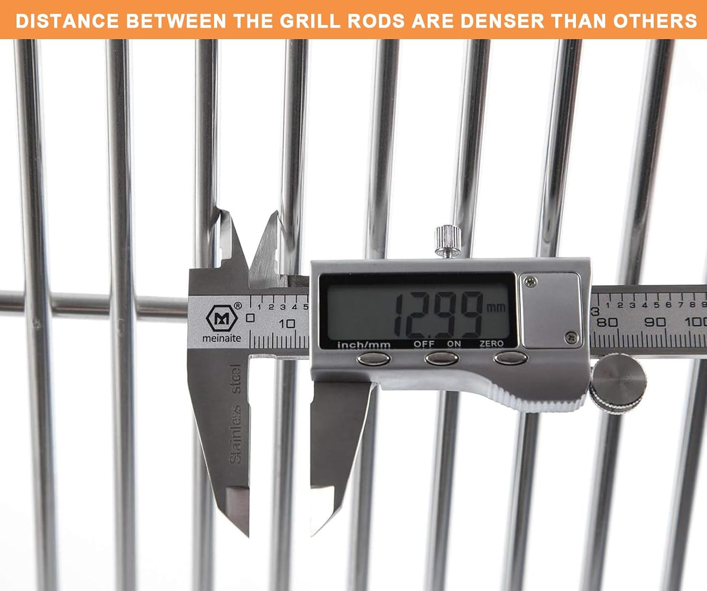 19 1/4" Grill Grates for Brinkmann Grill Replacement Parts 810-8500-S, 810-8501-S, 810-8502-S, Jenn Air 720-0337, 750-0142, Costco Kirkland 720-0432, Charmglow, Members Mark, Nexgrill, Ducane, 3PCS