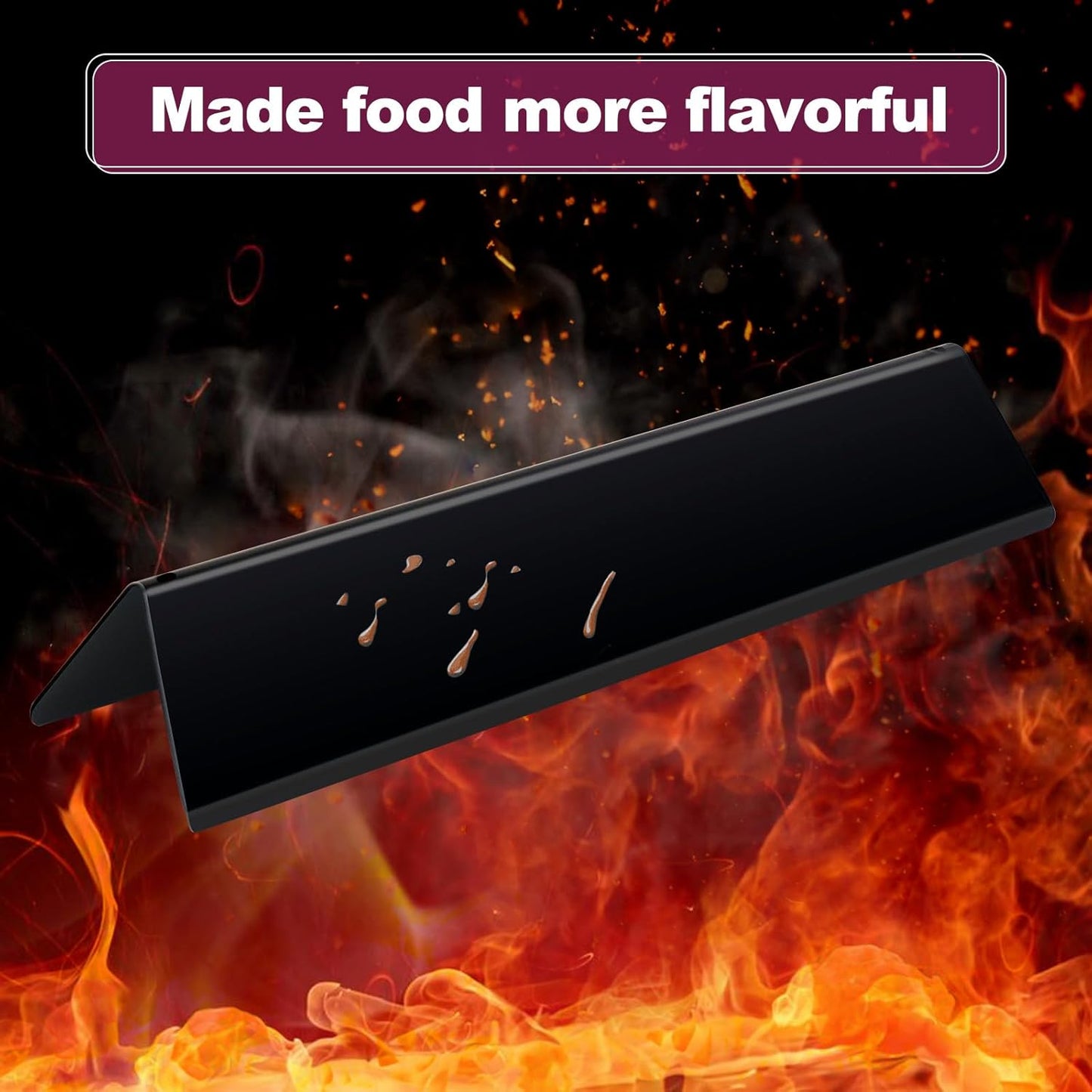 7637 17.5 Inches Grid Grates 7635 Flavorizer Bar with 69785 Burner for Weber Replacement for Spirit 200 Series, Spirit E-210, Spirit S-210 Spirit E-220, Spirit S-220 Cooking Gas Grills