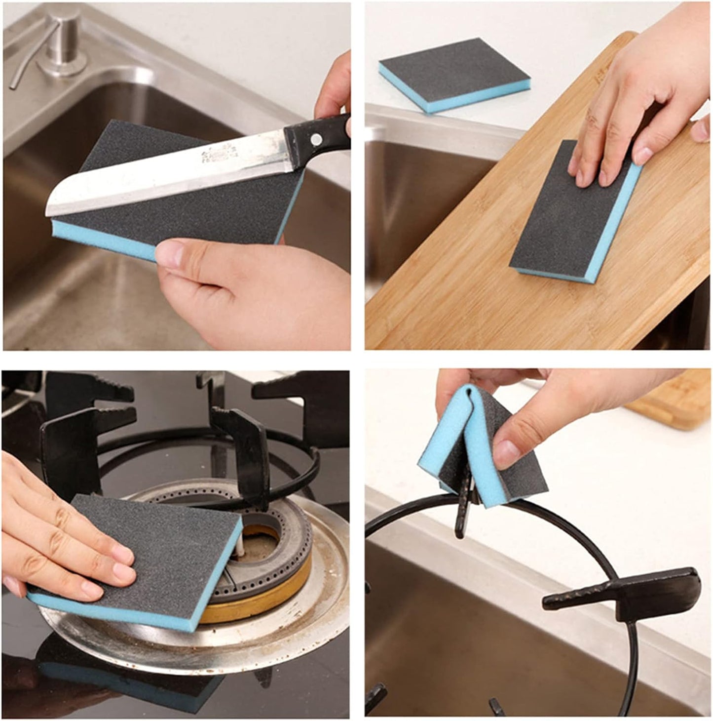 32 Packs Sanding Sponge, Wet and Dry Sanding Blocks