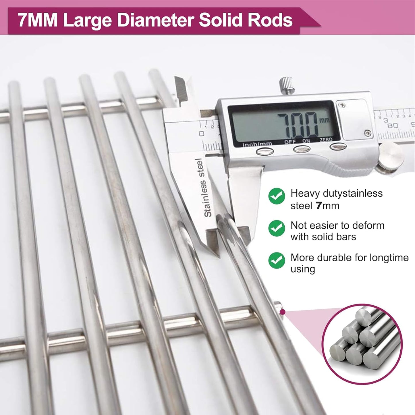 7637 17.5 Inches Grid Grates 7635 Flavorizer Bar with 69785 Burner for Weber Replacement for Spirit 200 Series, Spirit E-210, Spirit S-210 Spirit E-220, Spirit S-220 Cooking Gas Grills