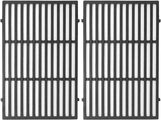 Uniflasy 19.5" Grill Parts for Weber Genesis Grill Grates for Weber Genesis 300 Series E310 E320 E330 S310 S320 S330 EP310 Cast Iron Cooking Grates Replacement for Parts 7524 7528