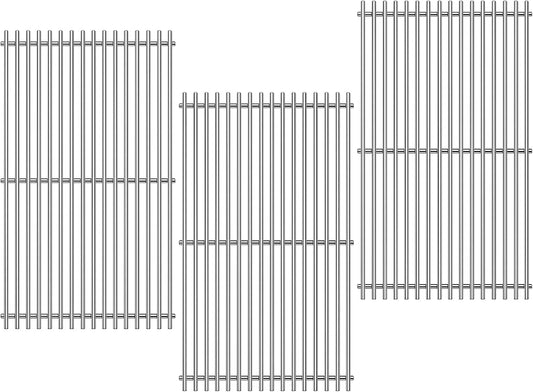 Grill Grates Replacement for Weber Grill Parts Weber Genesis II E-410, S-410, E/S-415, E/S-435, LX E/S-440, 66089, 66097, Stainless Steel Genesis 2 Flavorizer Bars Grids BBQ Grill Accessories