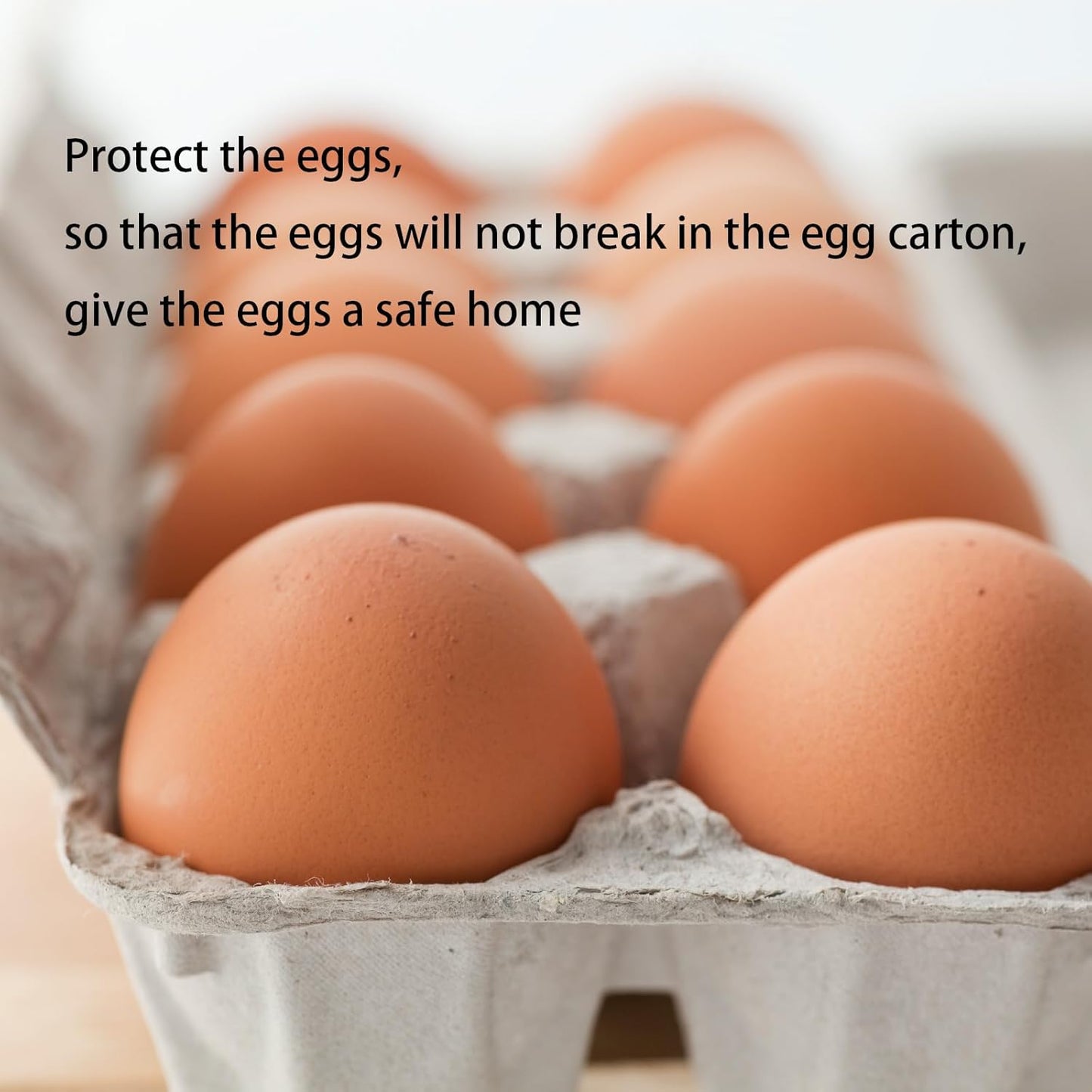 15 Pack Egg Cartons Cheap Bulk, 12 Count Egg Storage Containers Holder, Sturdy Natural Pulp Material Perfect for Storing Extra Eggs