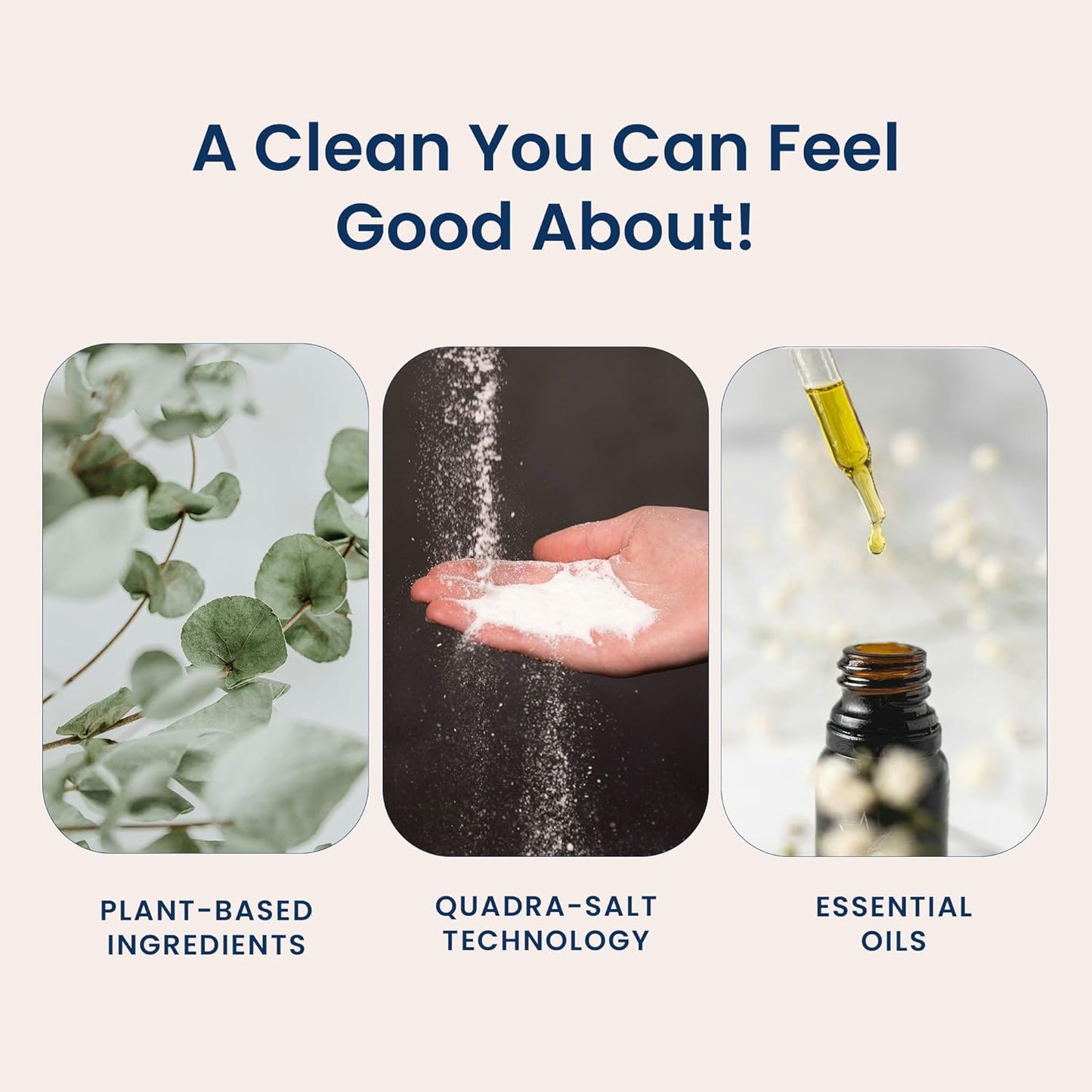 Automatic Dishwasher Detergent Powder - Concentrated Dishwashing Detergent, Dish Soap, Hard Water Stain Remover, Kitchen Cleaning Supplies, No Harmful Ingredients - 12.5 oz (Pack of 3)