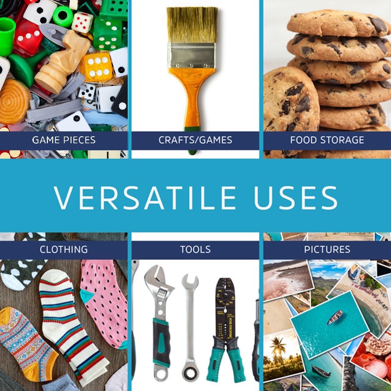 10" x 12" 1 Gallon Zip Bags, 2 Mil Thick Clear Plastic Reclosable Zipper Lock Bags with Write-on White Block, with Resealable Zip Top Lock for Food Storage, A4 Letter Size Paper, 100 Count