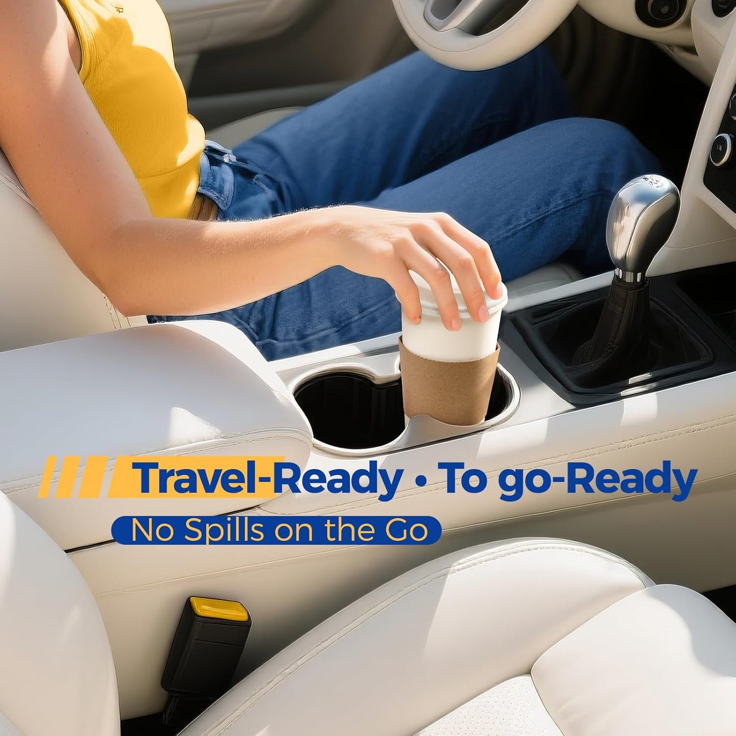 Fit Meal Prep 250 Pack 24 oz Disposable Coffee Cups with Lids, Sleeves, Leak-Proof To Go Coffee Cups with Lids, Durable Hot Paper Cups for Home, Office, Party, Business