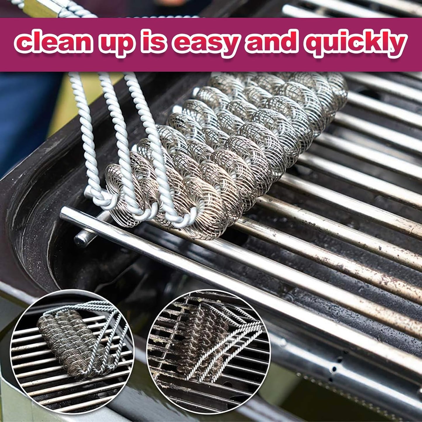 Grill Grate and Flavorizer Bars Heat Deflector Grill Parts for Weber Genesis 2 GS4 Grates 66089 66097, Weber Genesis II E-410, E-435, S-435, SE-410,for Weber 66041, 66033, 66796 Parts