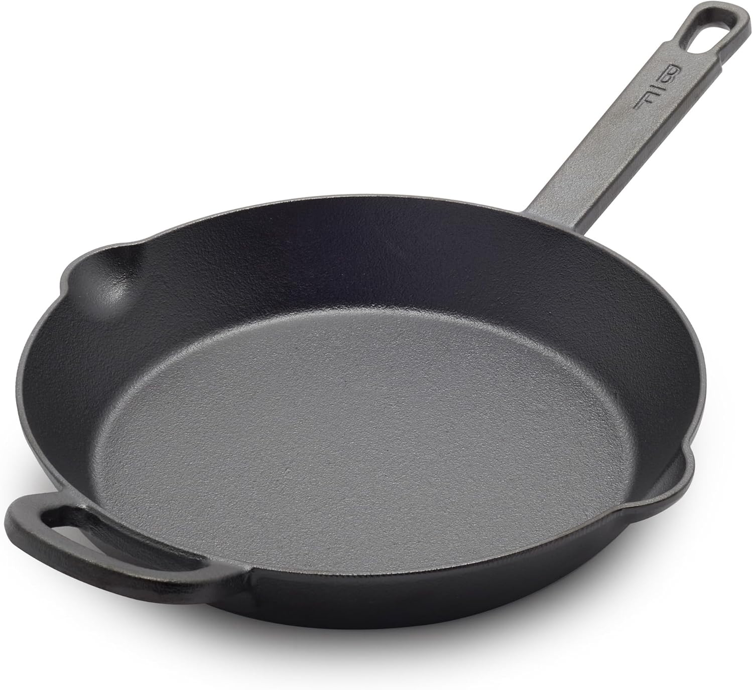 GreenPan x Bobby Flay 10” Cast Iron Pre-Seasoned Skillet with Helper Handle - Thumbnail 2